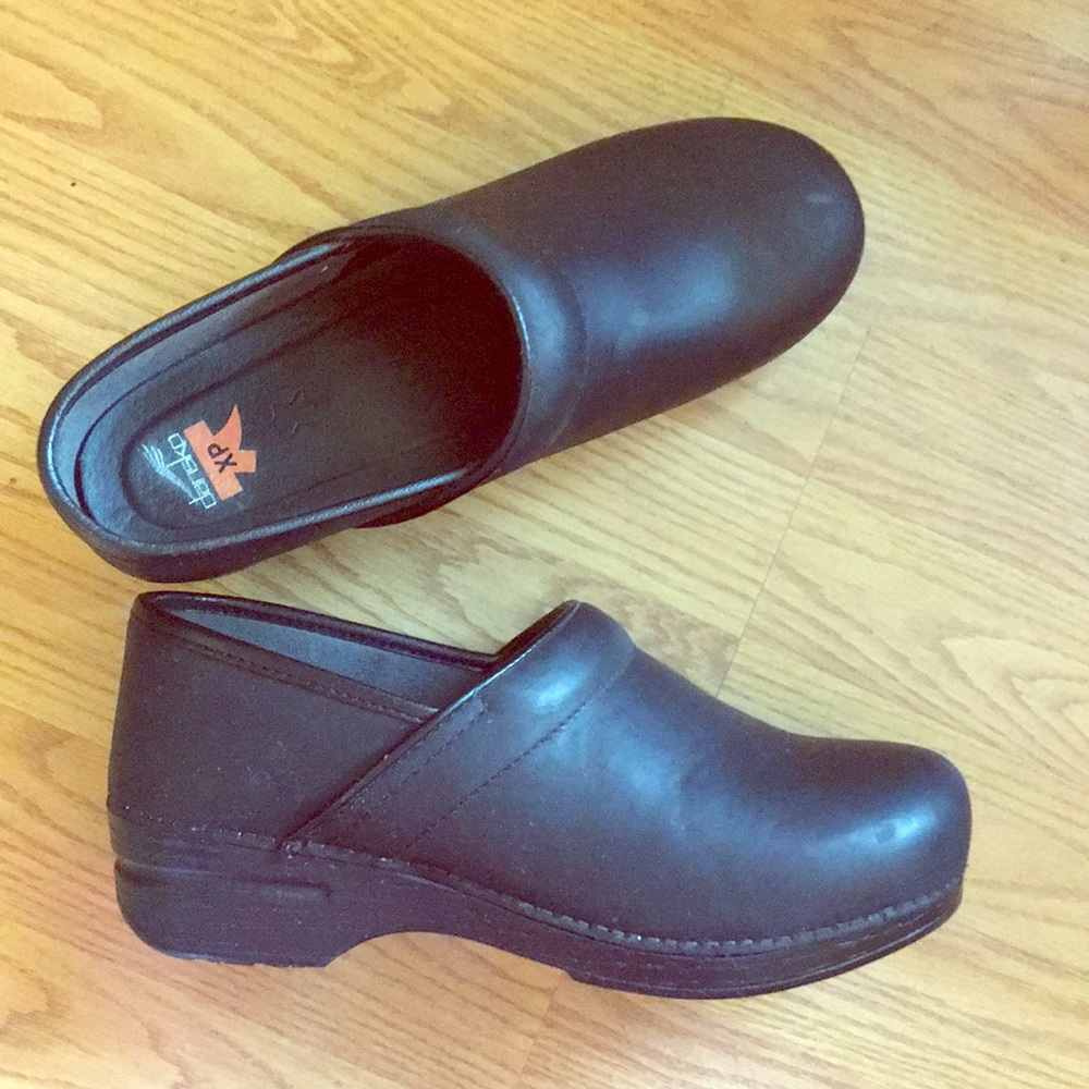Dansko Pro XP Black Clogs
